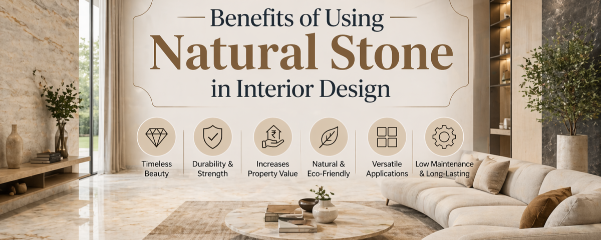 Benefits of Using Natural Stone in Interior Design