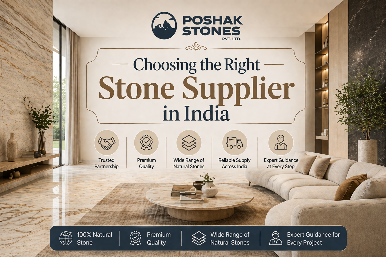Choosing the Right Stone Supplier in India