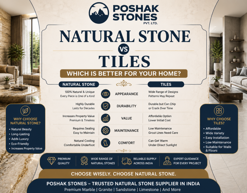 Natural Stone vs Tiles: Which is Better for Your Home?