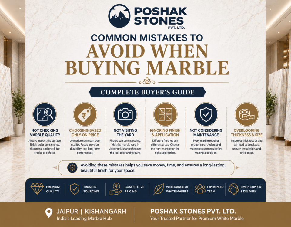 Common Mistakes to Avoid When Buying Marble