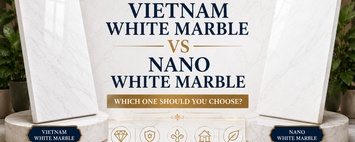 Vietnam White Marble vs Nano White Marble